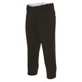 Rise 3/4 Softball Womans Pant BLK XS Teknisk softballbukse til dame