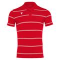 Flamenco Polo RED/WHT 3XS Poloskjorte til herre