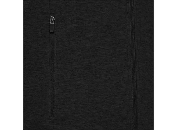 Lyre Full Zip Hooded Jacket W BLK XS Hettejakke i bomullsmiks til dame 