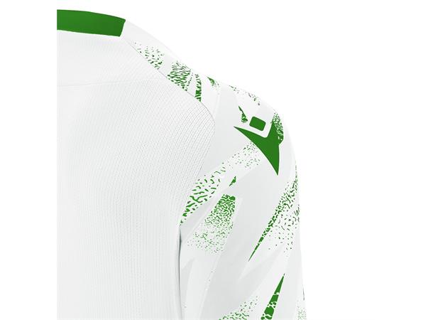 Themis Eco Match Day Shirt WHT/GRN 3XS Teknisk spillerdrakt i ECO-tekstil 