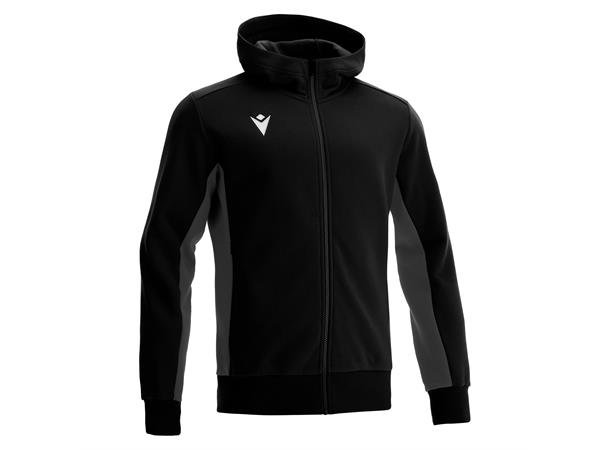 Trumpet  Hooded Jacket BLK/ANT L Hettejakke i myk bomullsmiks -  Unisex 