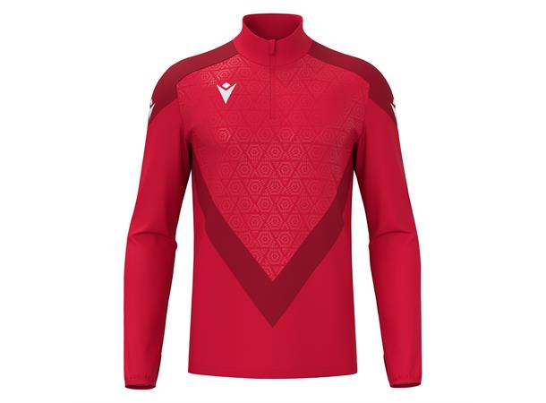 Yaruga Training 1/4 Zip Top RED 4XL Teknisk treningsgenser - Unisex 