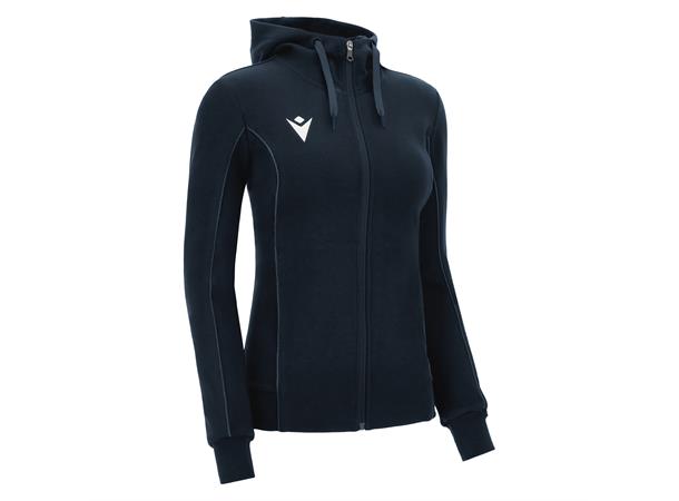 Bass Eco Hooded Jacket W NAV XS Hettejakke i Ecotekstil til dame 