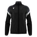 ODIN full zip top BLK/WHT S Jakke med kontrastdetaljer