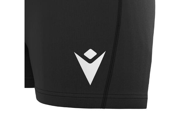 Flower Shorts BLK XS Løpe Shorts - Dame 