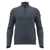 Lunaris 1/4 Zip Sweatshirt MGRY S En allsidig genser